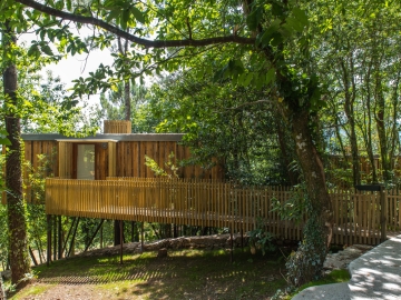 Cabañitas del Bosque - Cabanas Sen Barreiras - Cottages in Sacido, Galicia